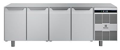 790555 4-DOOR REFRIGERATED COUNTER NO TOP A304 600x400 R290