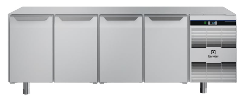 790555 4-DOOR REFRIGERATED COUNTER NO TOP A304 600x400 R290 790555 4-DOOR REFRIGERATED COUNTER NO TOP A304 600x400 R290
