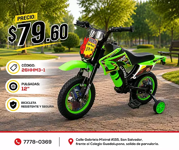 Bicimoto 12 pul