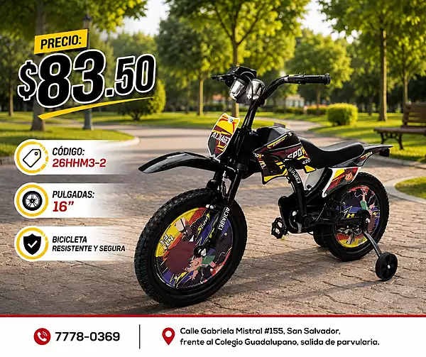 Bicimoto 16 pul