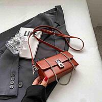 TEXTURED MINI SHOULDER BAG