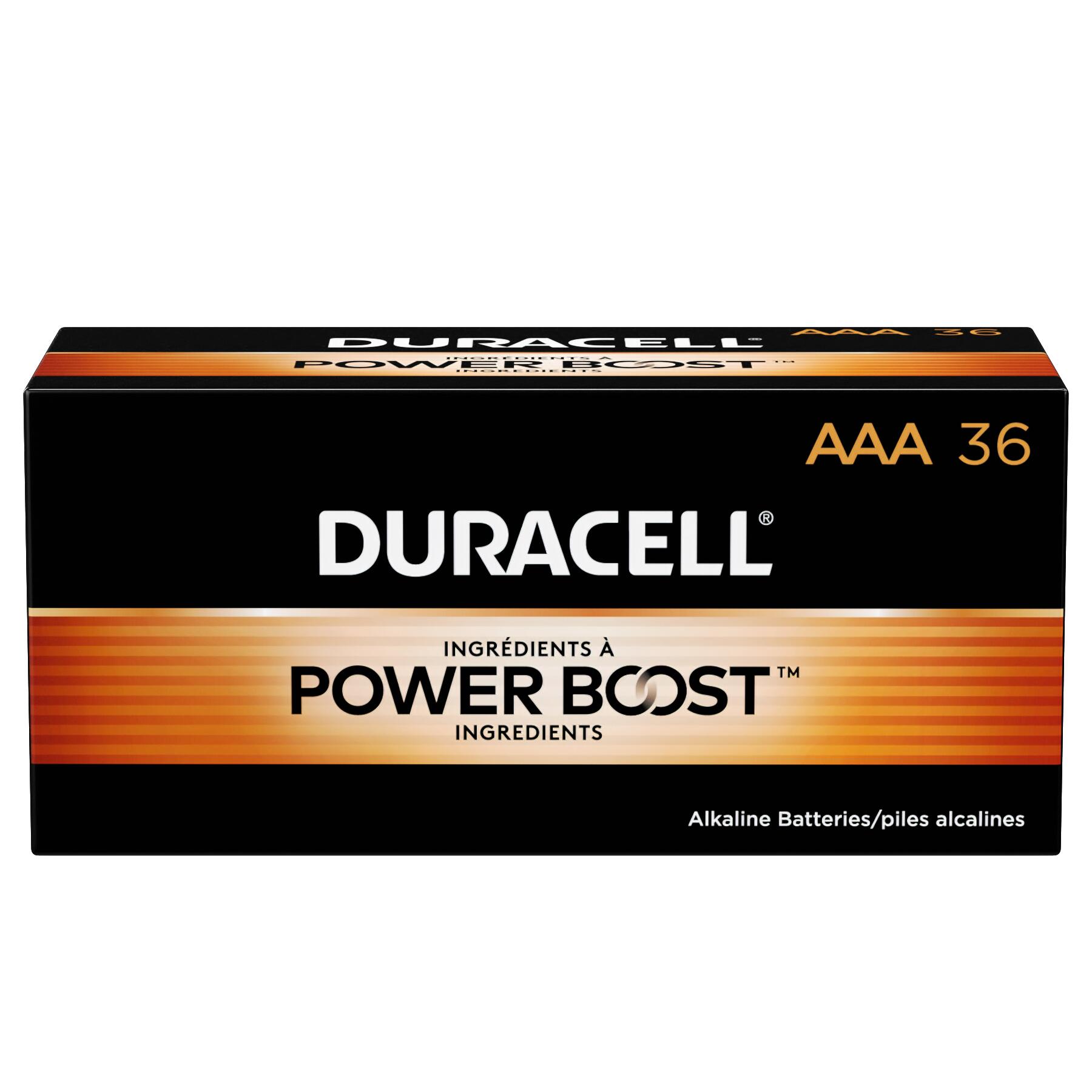 Duracell AAA Batteries Coppertop 1.5 V 4 / 36 cs