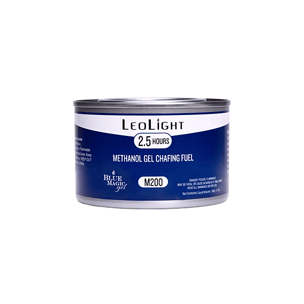 LeoLight 2.5 Hour Blue Magic Methanol Gel Chafing Fuel 72 / cs
