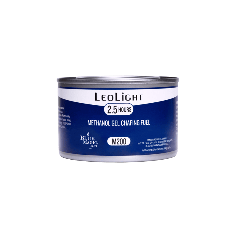 LeoLight 2.5 Hour Blue Magic Methanol Gel Chafing Fuel 72 / cs