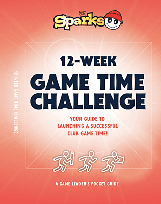 12 Week Sparks Game Time Challenge Booklet (3 pack)