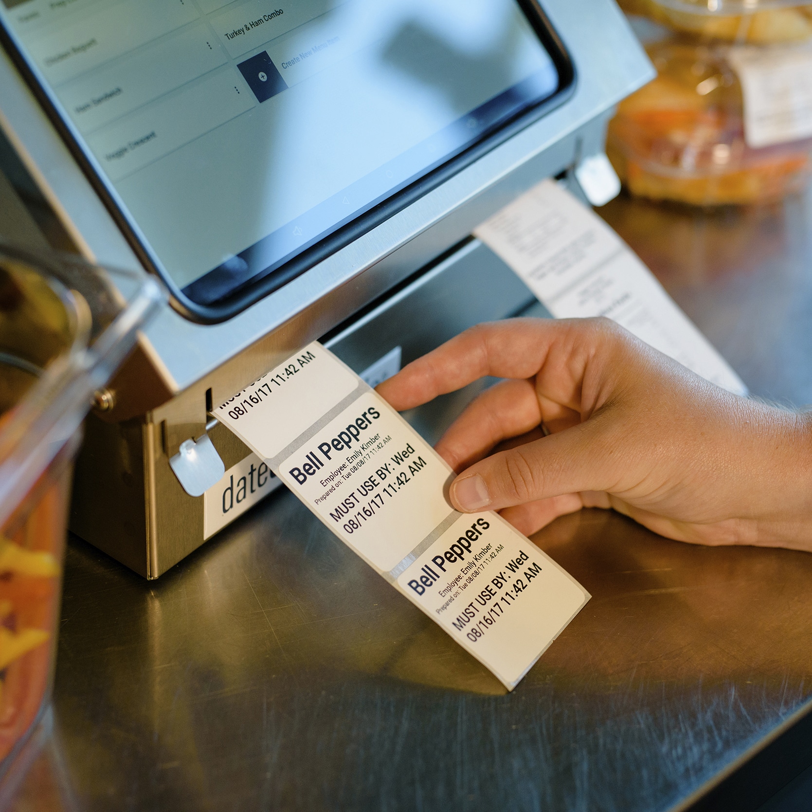 National Checking Permanent Blank Labels 2" x 2", Data Code Genie 4 / 750 pk