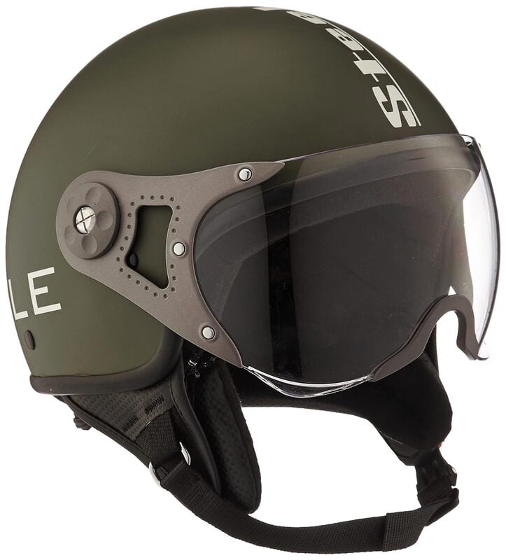 STEELBIRD SB-27 STYLE MATT BATTLE GREEN C/V (L)