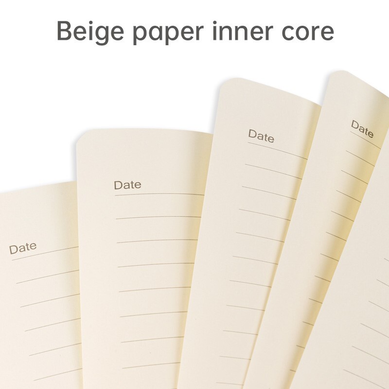 DELI 7995 BUSINESS LEATHER COVER N/BOOK 70G 80SHTS A5 BLACK