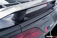 Audi R8 GEN2 V10 PLUS Coupe GT Style Carbon Fiber Trunk Wing w/ Base | Direct-Fit Rear Spoiler