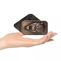 Tiger Head Carving Metal Poker Fidget Slider