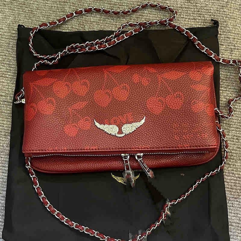 ZADIG WALLET BAG RED
