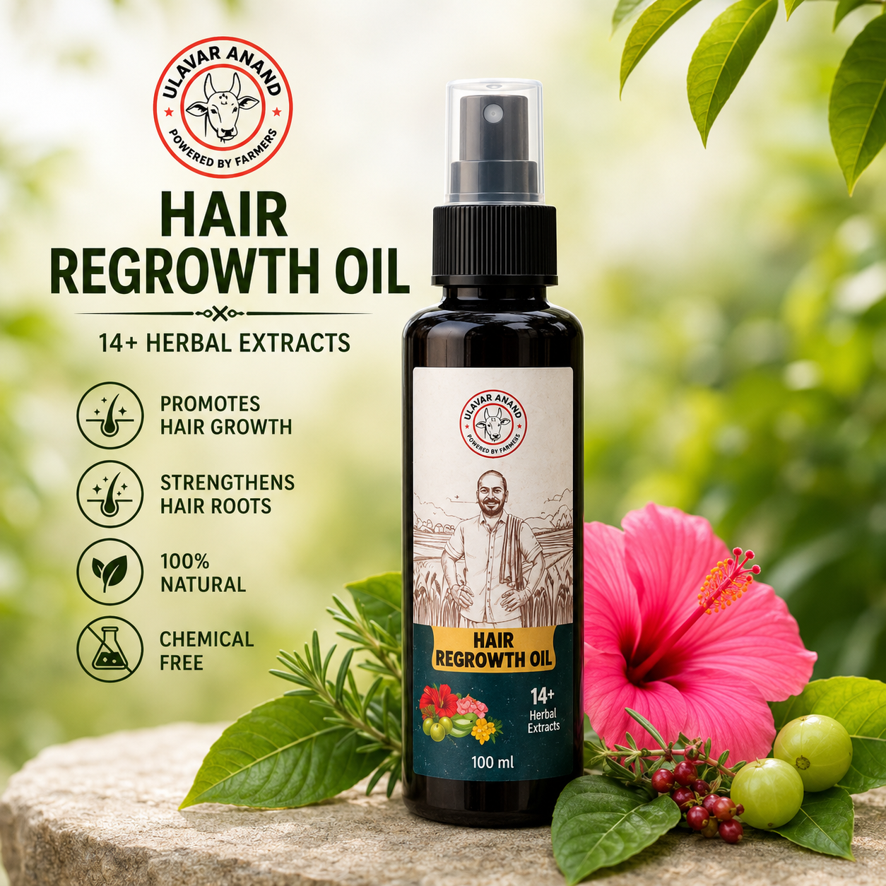 HAIR REGROWTH OIL 100 ML