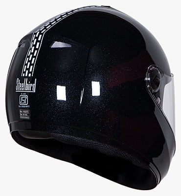 STEELBIRD M 16 GLOSSY BLACK C/V (L)