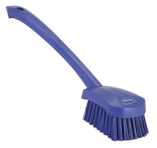 Vikan 15-3/4" Long Handle Stiff Washing Brush Vikan 15-3/4" Long Handle Stiff Washing Brush