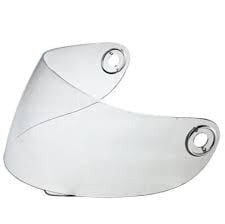 HYBRID PC BLACK VISOR FOR CHROME