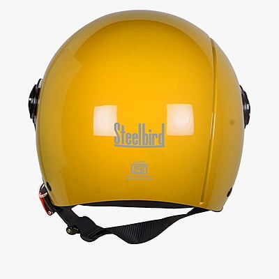 STEELBIRD SBH-16 REX GLOSSY YELLOW C/V (M)