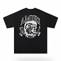 Playera Amiri �guila Salvaje Estilo Rock Streetwear