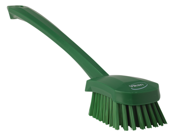 Vikan 15-3/4" Long Handle Stiff Washing Brush Vikan 15-3/4" Long Handle Stiff Washing Brush