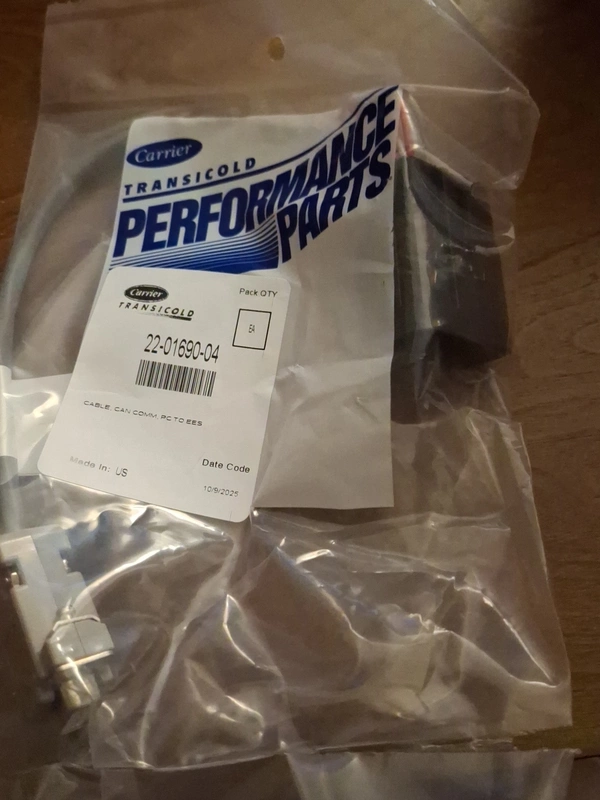 Carrier Transicold Communication Cable 22-01690-04 APX Controllers