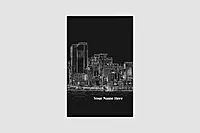 Marina Skyline Luxury Journal | Beautiful Chaos Collection