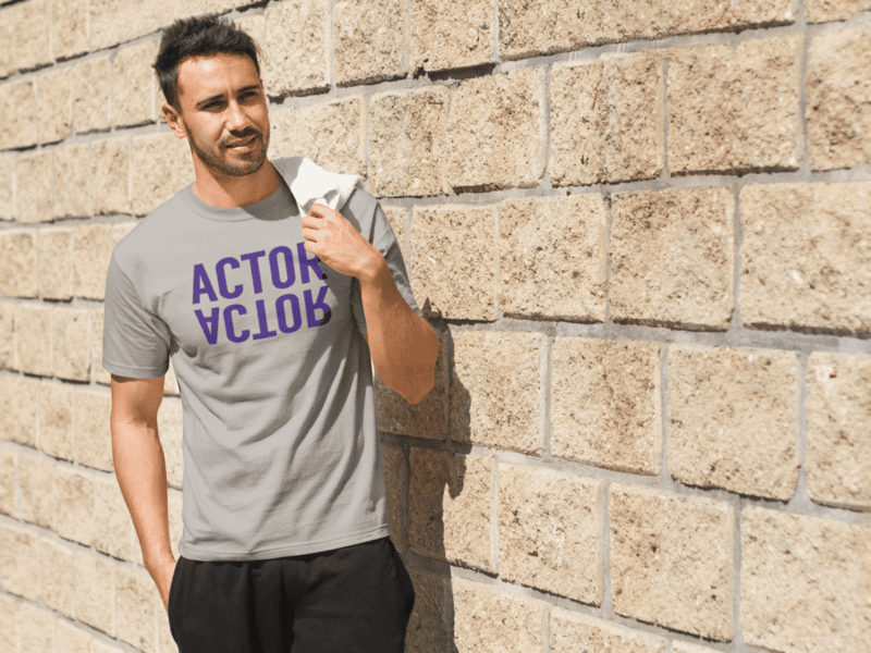 Actor Mirrored Softstyle T-shirt