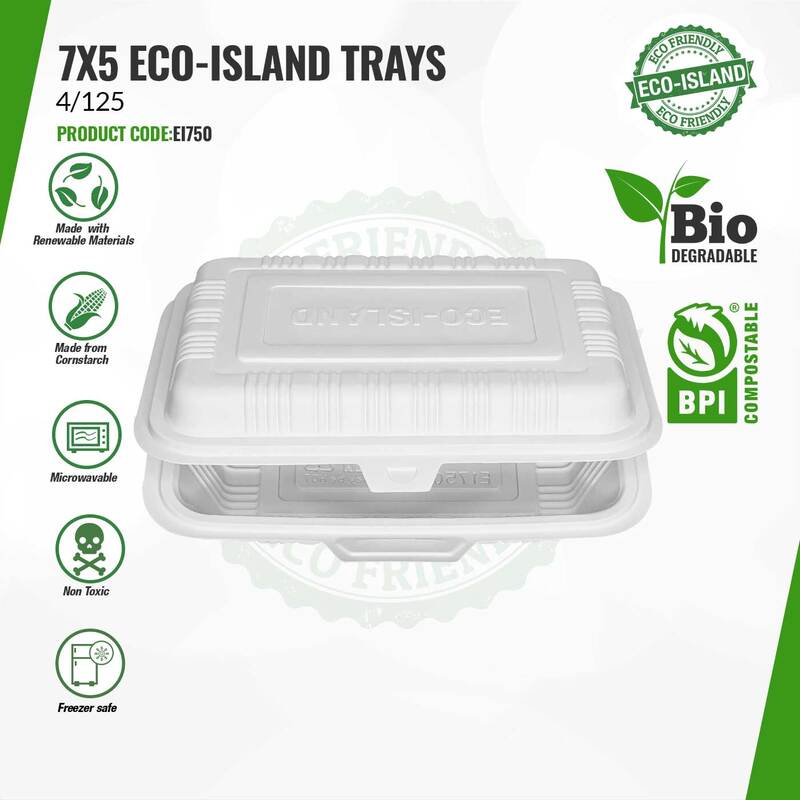 7x5 Eco-Island Trays 4/125