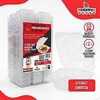 7x7 Clear Tray Reserve 2/125