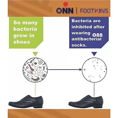 ONN Printed Ankle Length Socks for Men