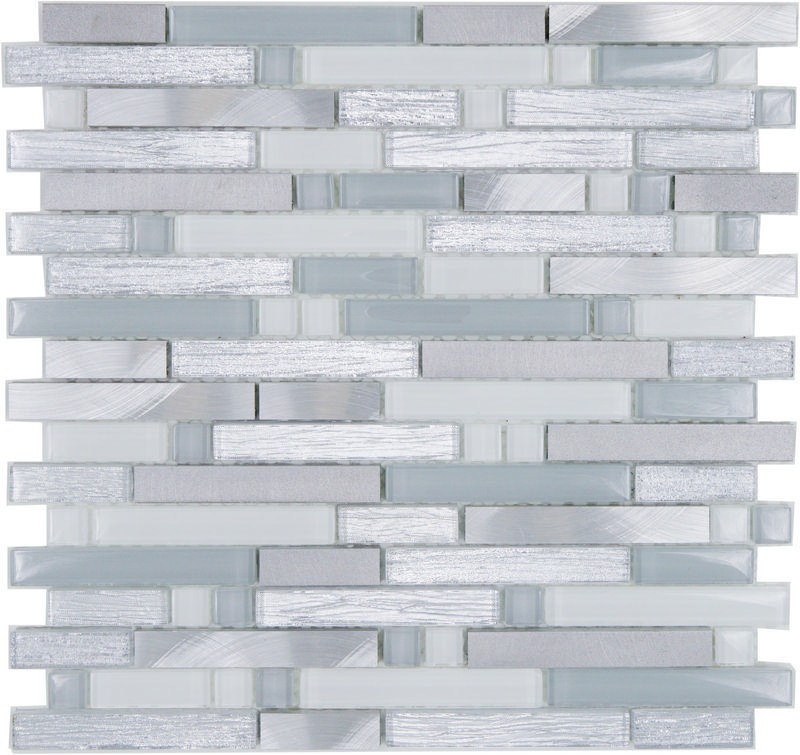 MOZAIC LACCA MULTIFORMATO SILVER GLAM H05 300X300X8mm