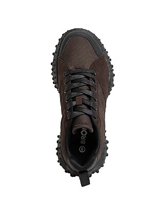 Mens Bronx, Chicago, Casual Charcoal Lace Up