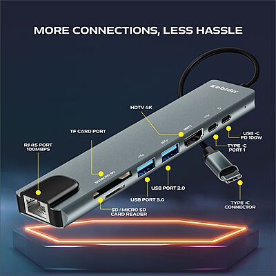 C TYPE ZEBION HUB MAX 8 IN 1