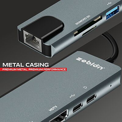 C TYPE ZEBION HUB MAX 8 IN 1