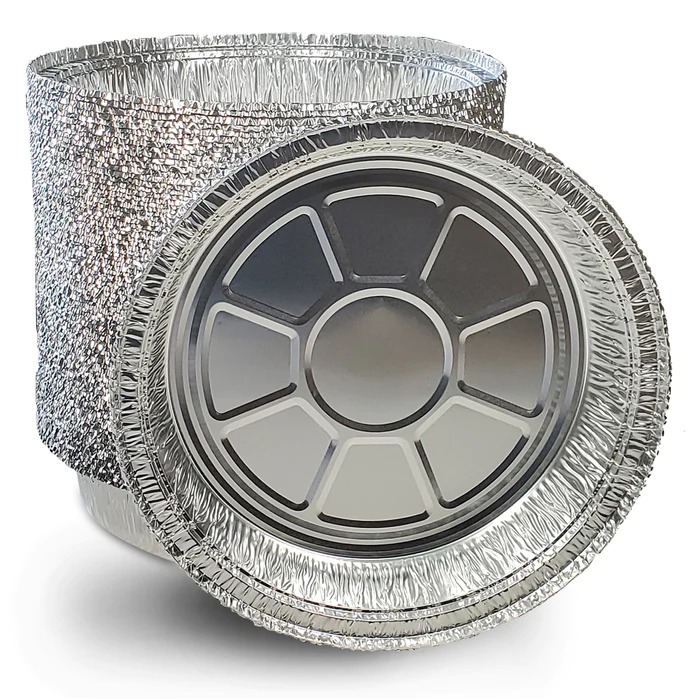 8" Round Aluminium Container [500 ct]