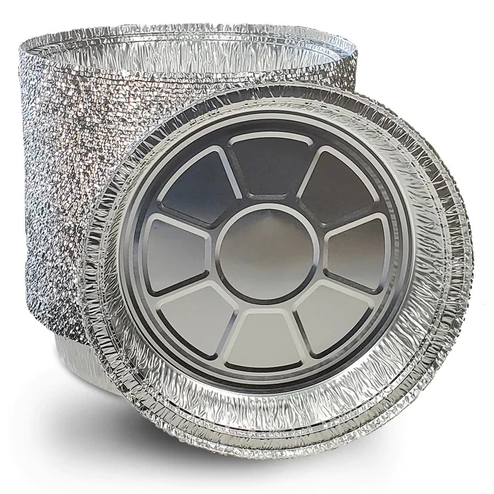8" Round Aluminium Container [500 ct]