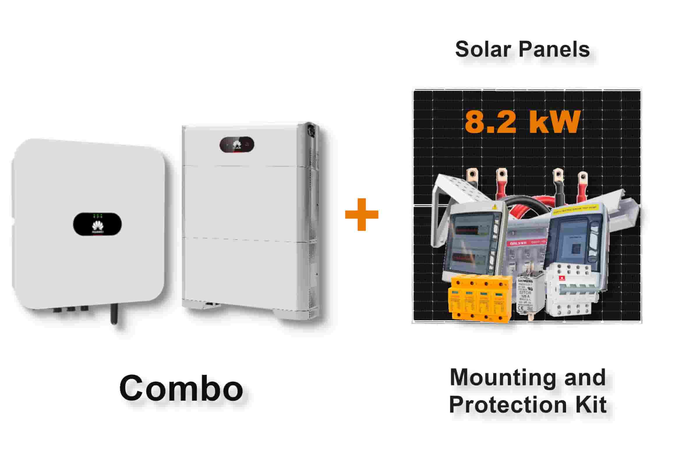 5.0 kW HUAWEI Fusion Solar Combo, c/w 10 kWh Floor Standing Lithium Battery 5.0 kW HUAWEI Fusion Solar Combo, c/w 10 kWh Floor Standing Lithium Battery