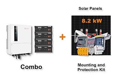 5.0 kW SOLIS S6 Hybrid - PYLONTECH Combo, c/w 4x 3.5 kWh Lithium Batteries
