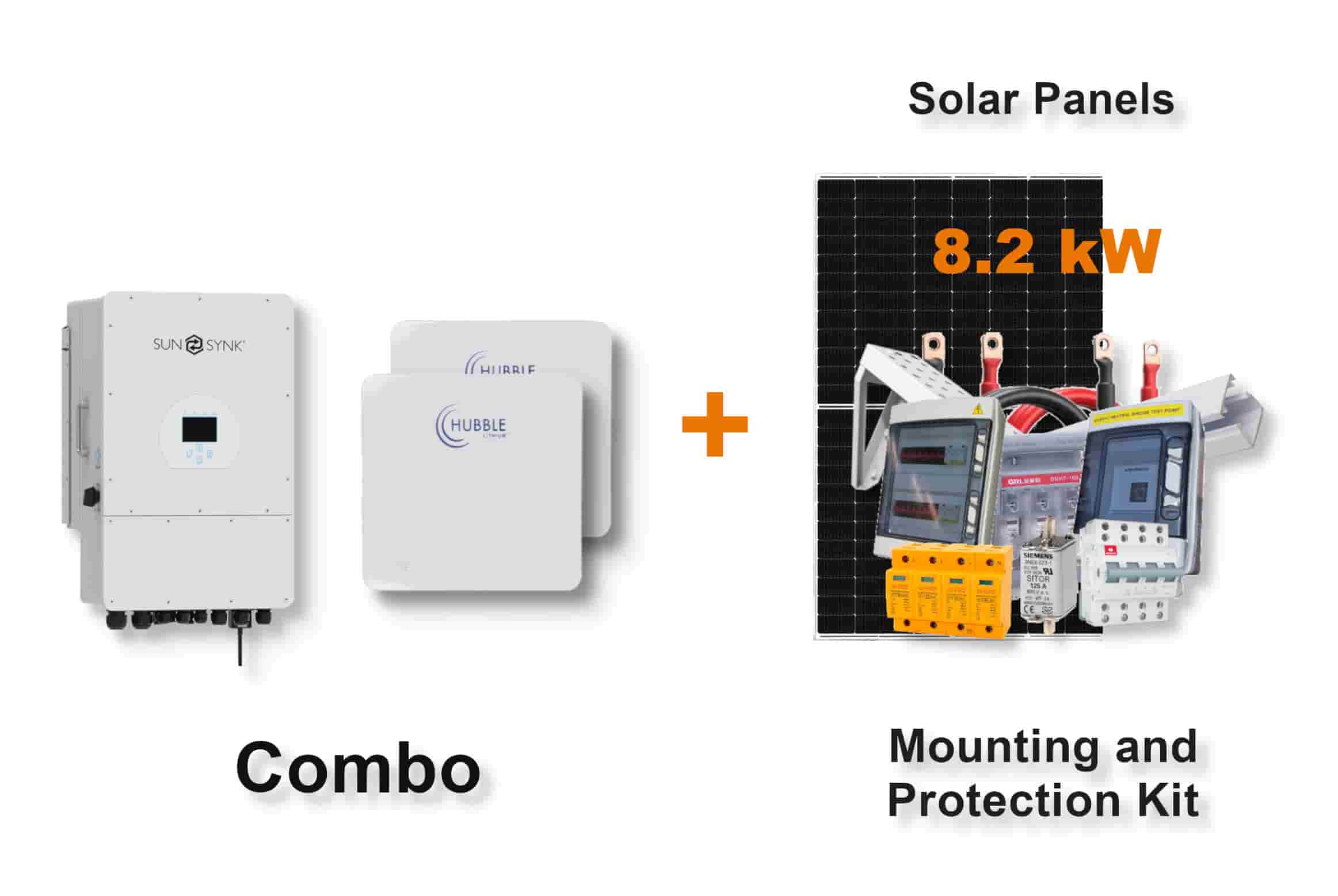 12.0 kW SUNSYNK 3-Phase Hybrid - HUBBLE Combo, c/w 2x 10.0 kWh Lithium Batteries 12.0 kW SUNSYNK 3-Phase Hybrid - HUBBLE Combo, c/w 2x 10.0 kWh Lithium Batteries