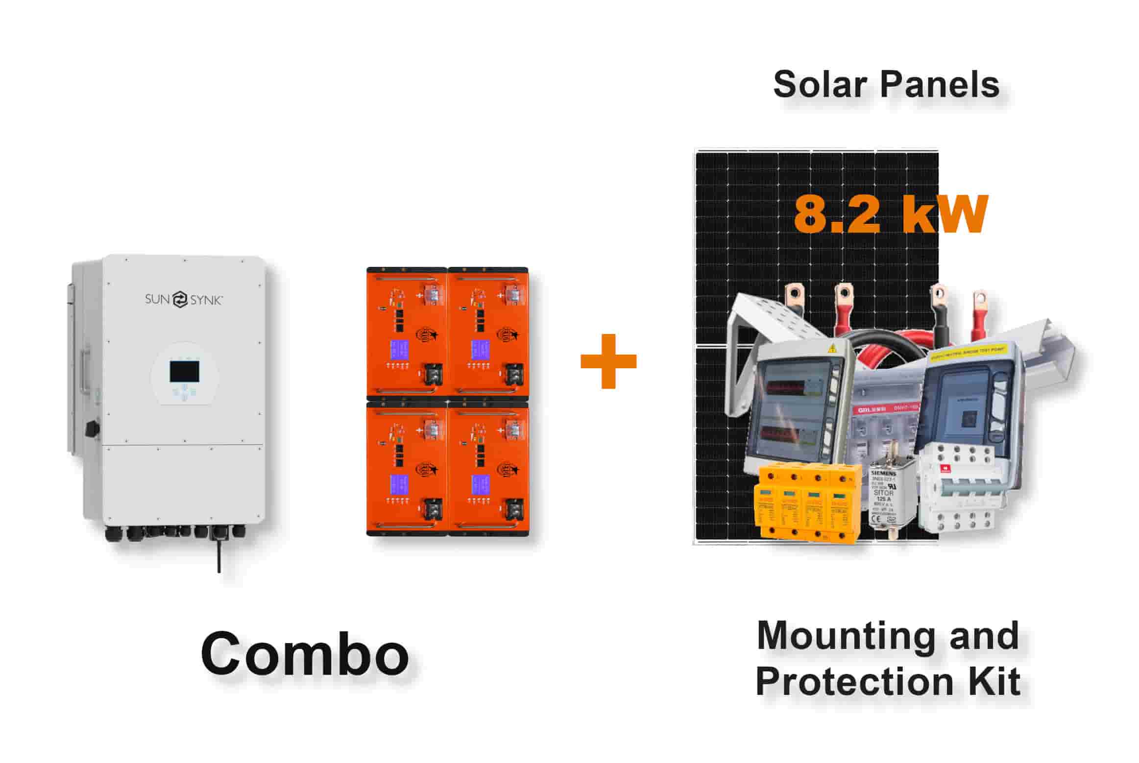 12.0 kW SUNSYNK 3-Phase Hybrid - REVOV Combo, c/w 4x 5.12 kWh Lithium Batteries 12.0 kW SUNSYNK 3-Phase Hybrid - REVOV Combo, c/w 4x 5.12 kWh Lithium Batteries