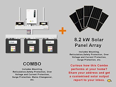 5.0 kW SOLIS S6 Hybrid - PYLONTECH Combo, c/w 3x 3.5 kWh Lithium Batteries