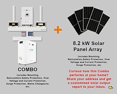 12.0 kW SUNSYNK 3-Phase Hybrid - FREEDOM WON Combo, c/w 20 kWh Floor Standing Lithium Battery 12.0 kW SUNSYNK 3-Phase Hybrid - FREEDOM WON Combo, c/w 20 kWh Floor Standing Lithium Battery