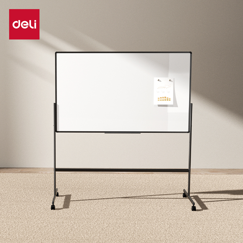 DELI V353-2 MAGNETIC MOBILE WHITEBOARD 5x3FT