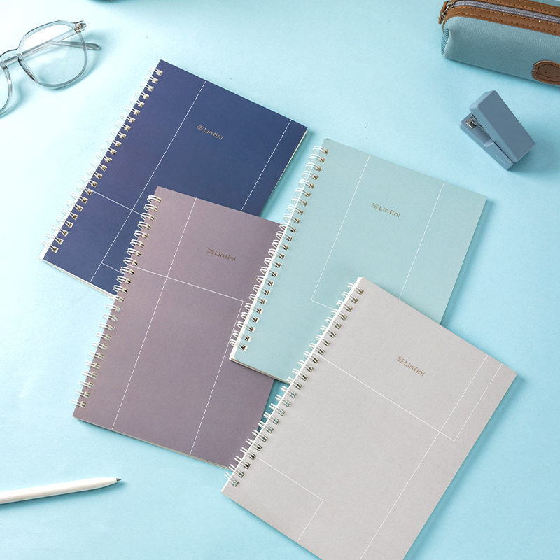 DELI N507 PP COVER SPIRAL NOTEBOOK A5 70G 60SHTS
