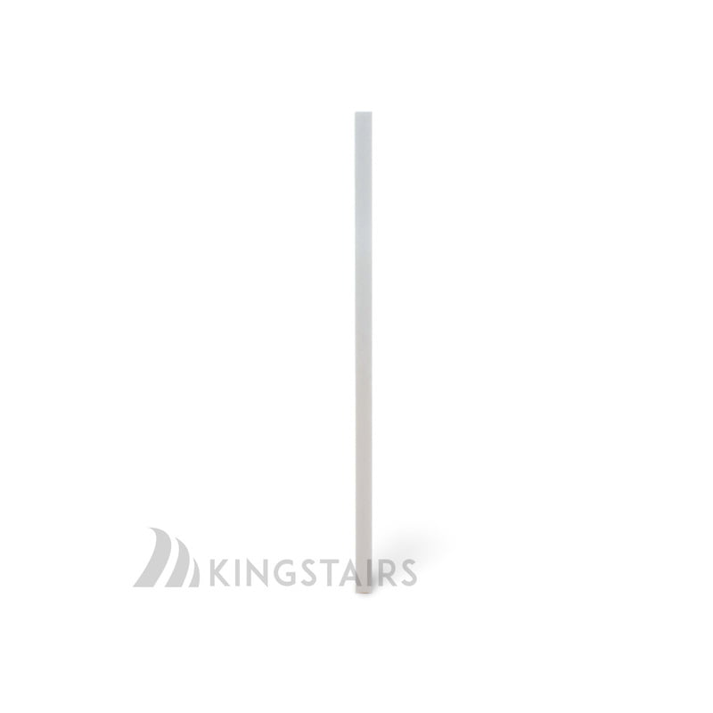 Flute white baluster 1 1/"4 Flute white baluster 1 1/"4