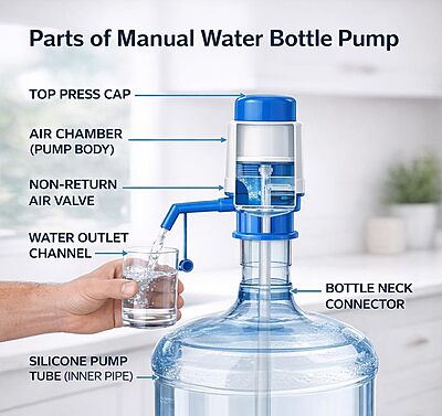 Amazkart Hand Press Drinking Water Pump