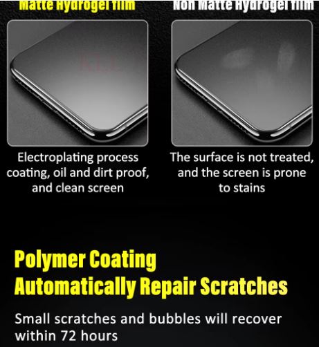 Protector Hidrogel Mate Auto Reparable Instalado