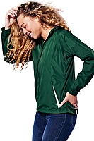 Sport-Tek® Women's Colorblock Hooded Raglan Jacket - LST76