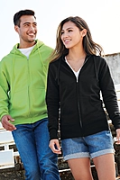 Port & Co™ Women's Core Fleece Full-Zip Hooded Sweatshirt - LPC78ZH