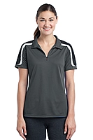 Sport-Tek® Tricolor Shoulder Micropique Sport-Wick® Polo - ST658