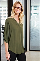 Port Authority® Women's 3/4-Sleeve Tunic Blouse - LW701