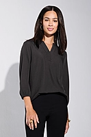 Mercer+Mettle® Women's Stretch Crepe 3/4-Sleeve Blouse - MM2011